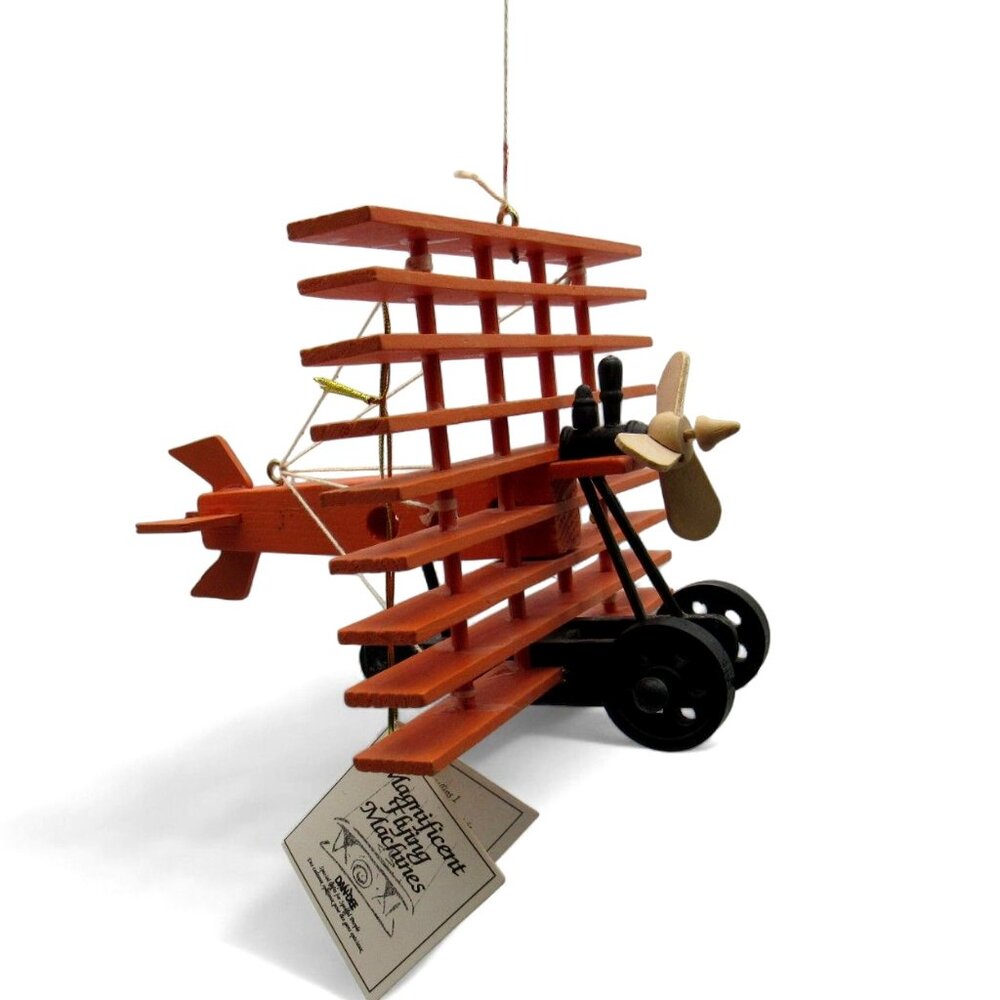 Magnificent Flying Machines HORATIO PHILLIPS 1 Hanging Wood And Metal Rare